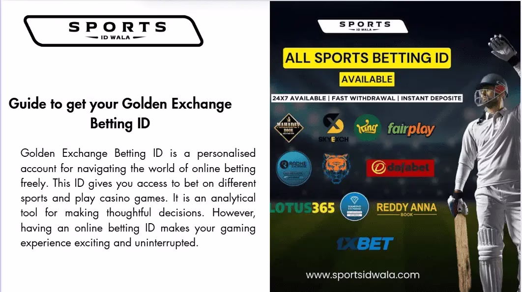 Golden exchange Betting id - sports id wala-min