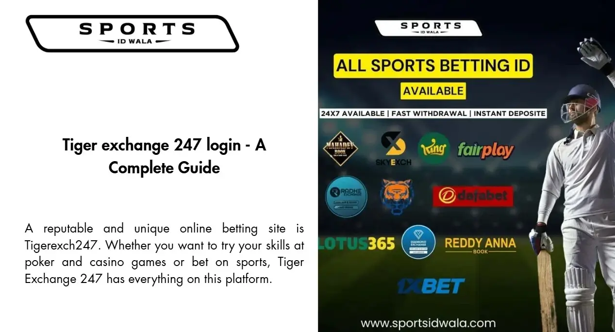 Tiger exchange 247 login - Sports ID wala (1)